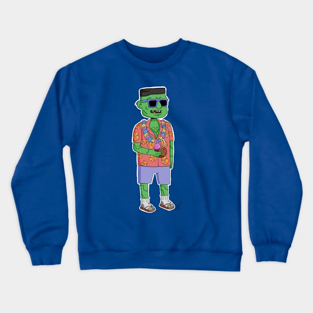 Summer Frankenstein Crewneck Sweatshirt by Effie